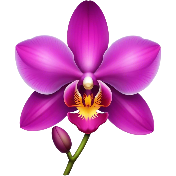 orchid emoji