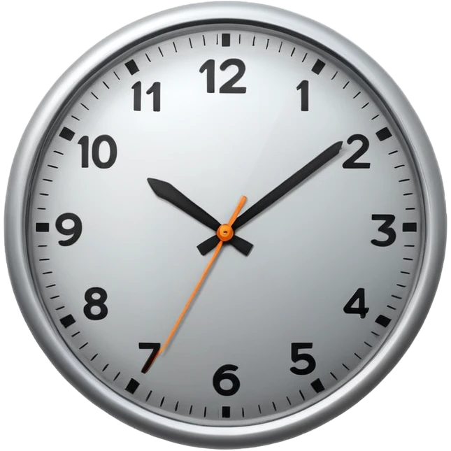 time emoji