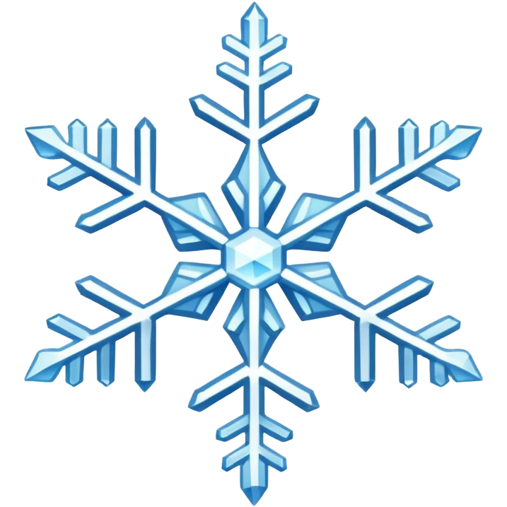 flocon de neige emoji