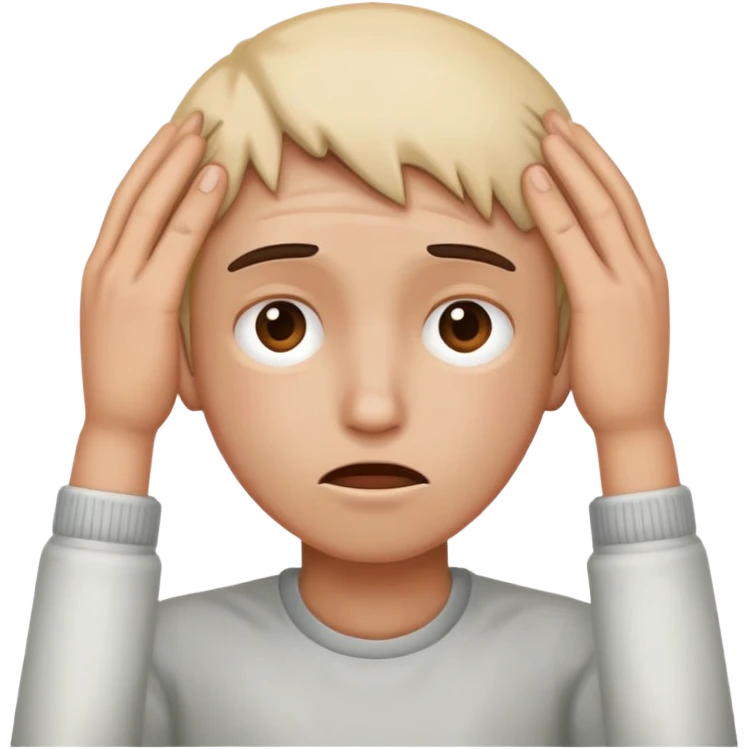 My head hurts emoji