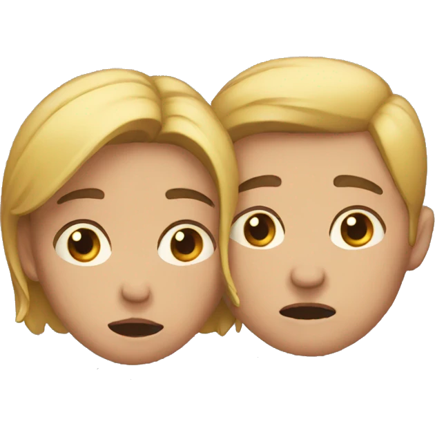 couple crying emoji