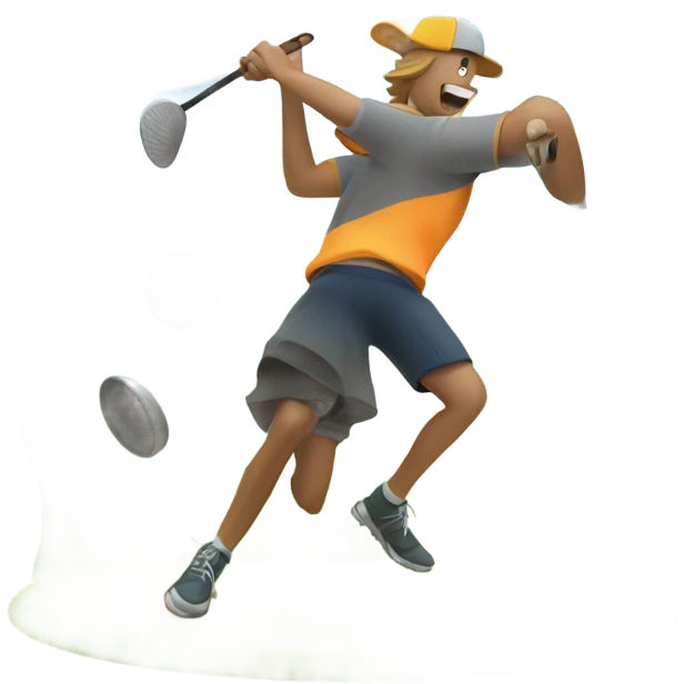 Disc golf emoji