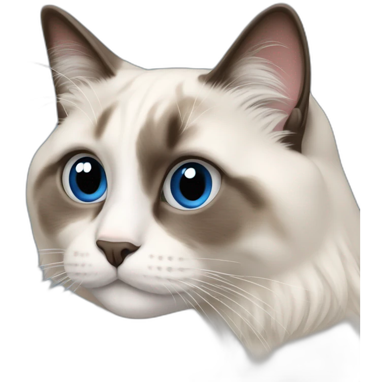 Ragdoll cat emoji