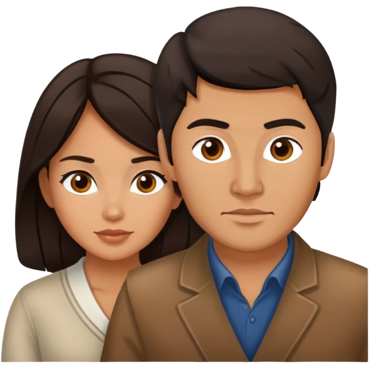Знойная брюнетка и красивый киргиз  emoji