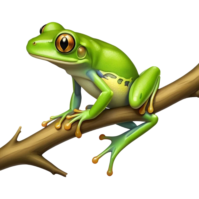 green tree frog emoji