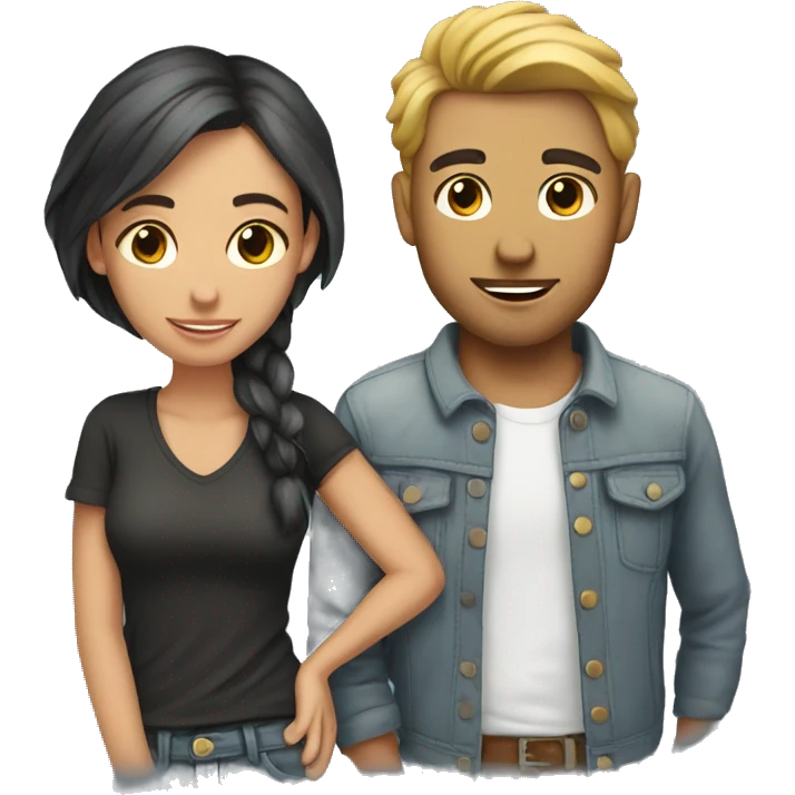 boyfriend with girlfriend emoji