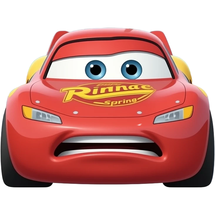 Lightning McQueen blew this race team McQueen can’t be happy right now poor mater he has to go in the airport to fly home to radiator springs he’s off the tour (screaming) emoji