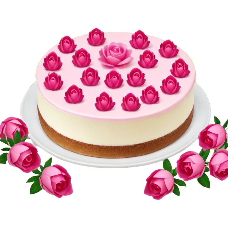 Розовая бабочка 🦋 с сердечками emoji