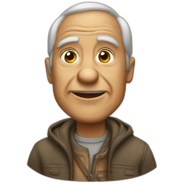 old american draws and cartoon emoji