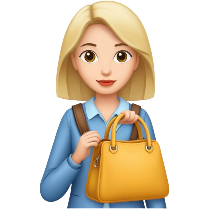 lady bag emoji