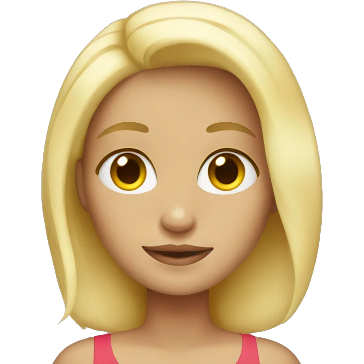 Blonde  emoji
