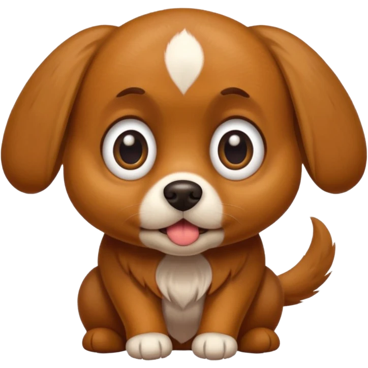 Hungry dog emoji