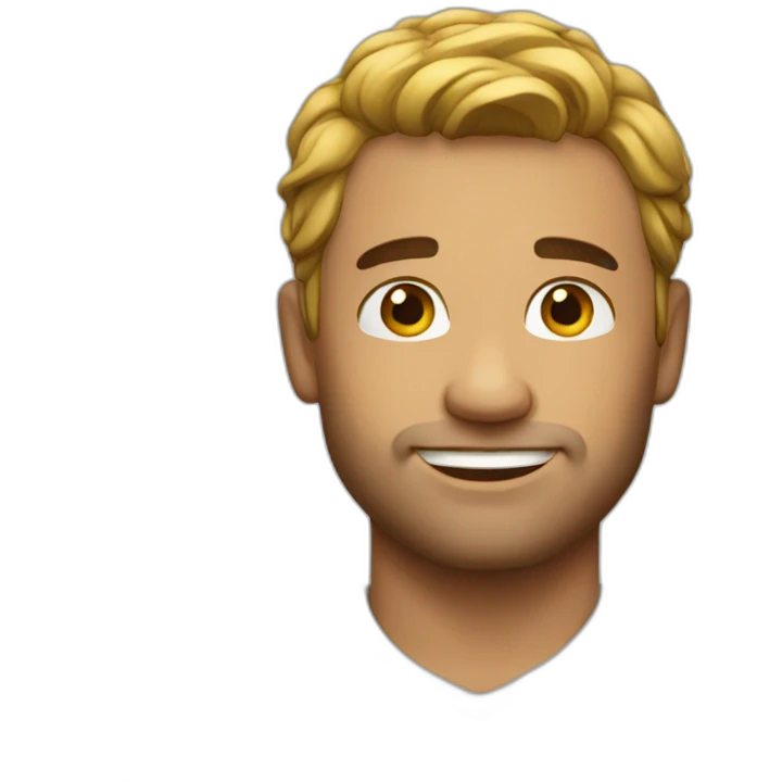 Handsome man emoji