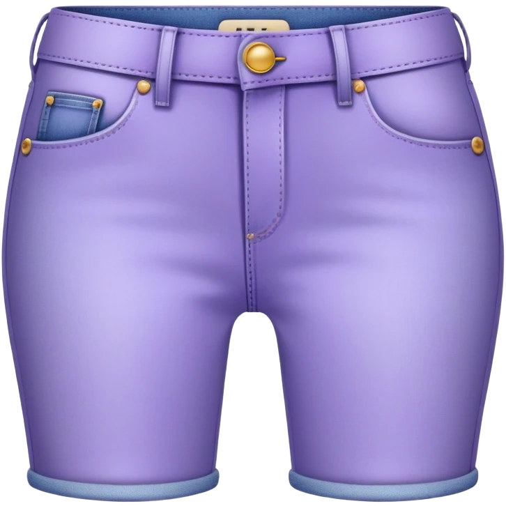 lavender colored Bell bottom jeans emoji