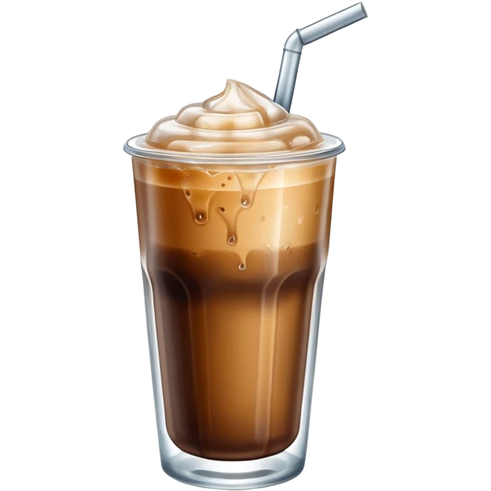 Ice coffee emoji