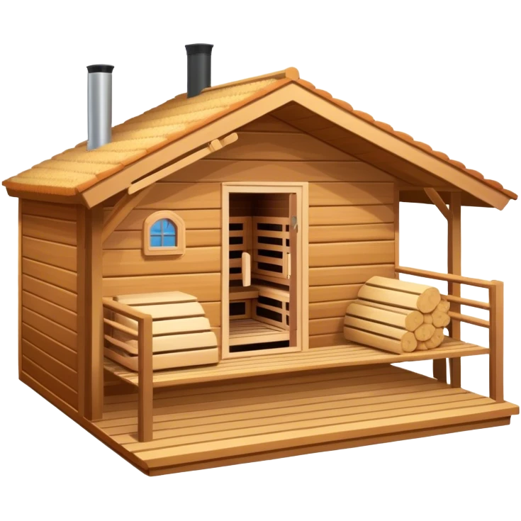 una sauna emoji