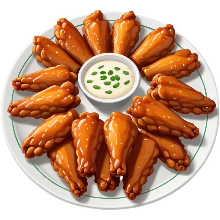 Wingstop food place emoji