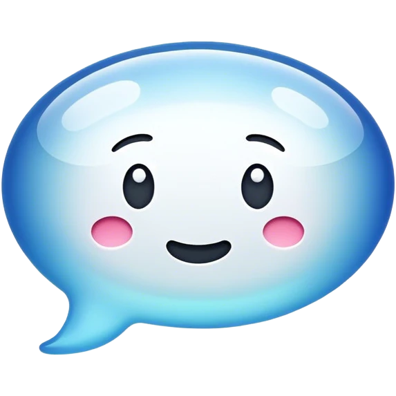 sms bubble emoji