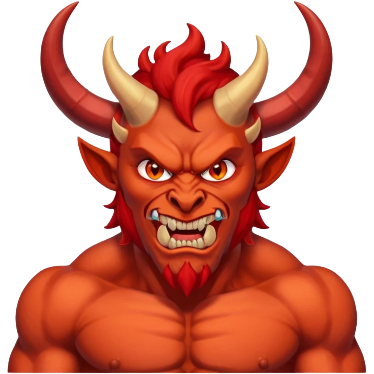 Satan from Christian Gods emoji