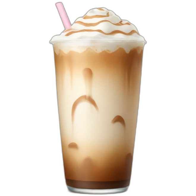 Iced-latte emoji