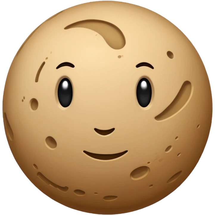 sand planet sphere emoji