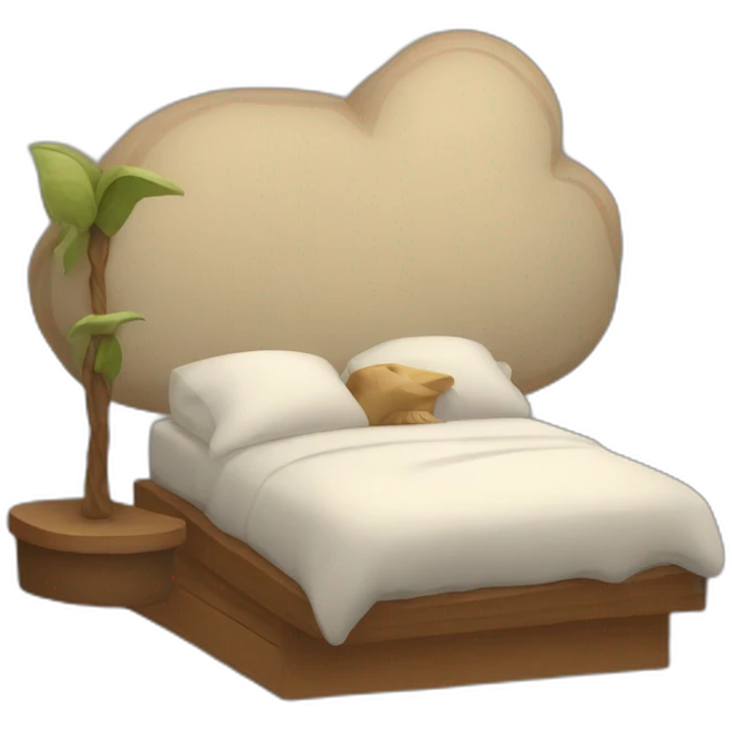 Élone musc qui dort emoji