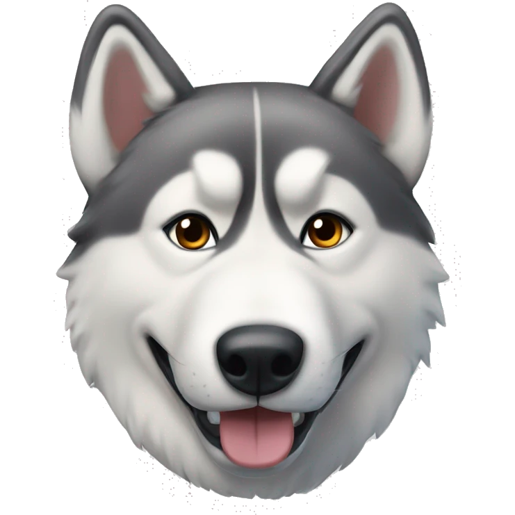 Husky clin d’œil  emoji