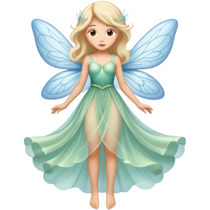 Air fairy  emoji