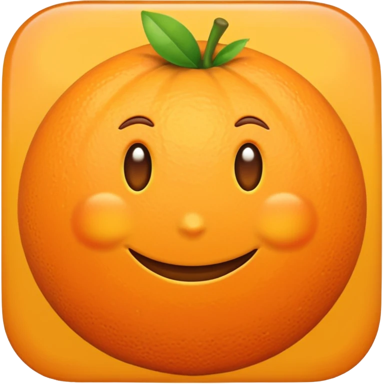 orange  emoji