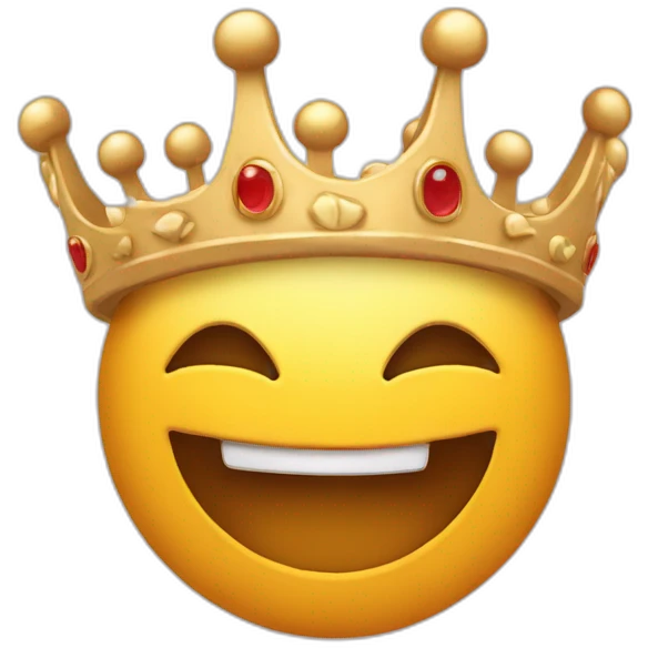 chat avec une couronne  emoji