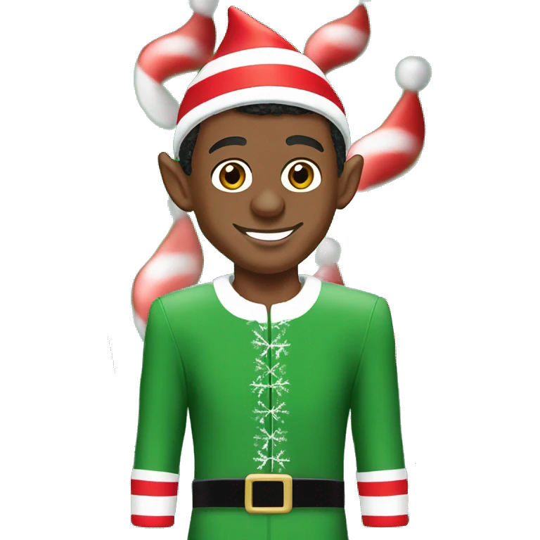 Geno smith as elf in the shelf  emoji
