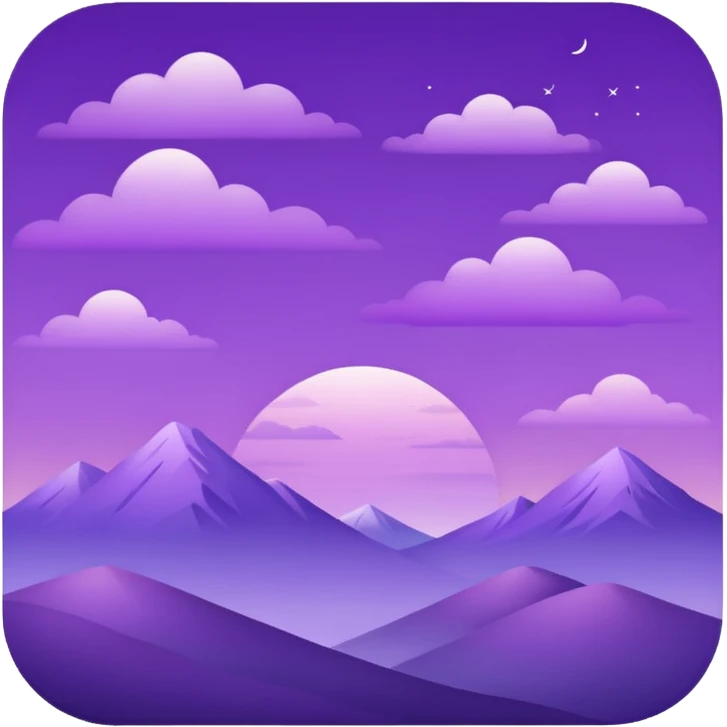 Purple Sky emoji