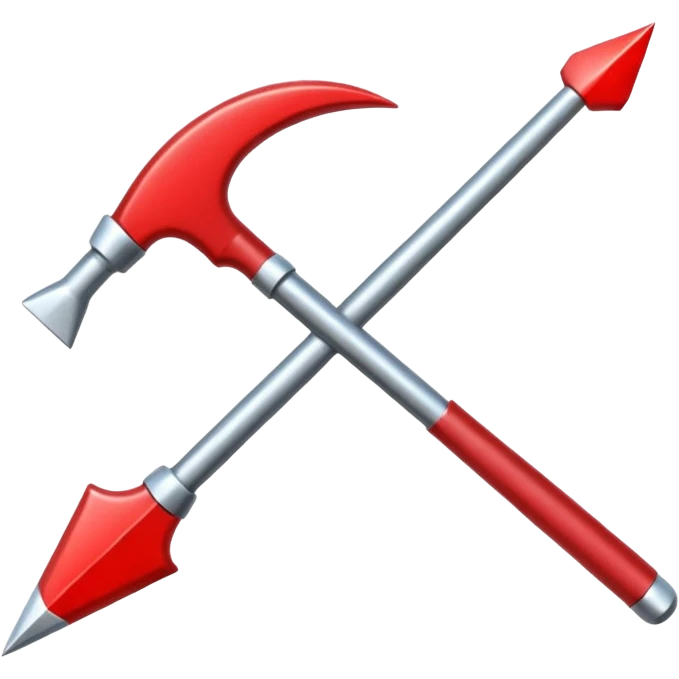 Una flecha roja  de verificación  emoji