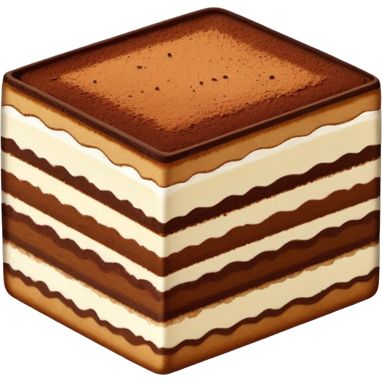 tiramisu slice emoji
