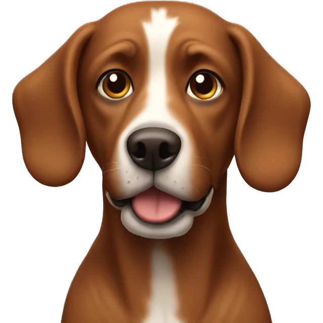 brown dog emoji