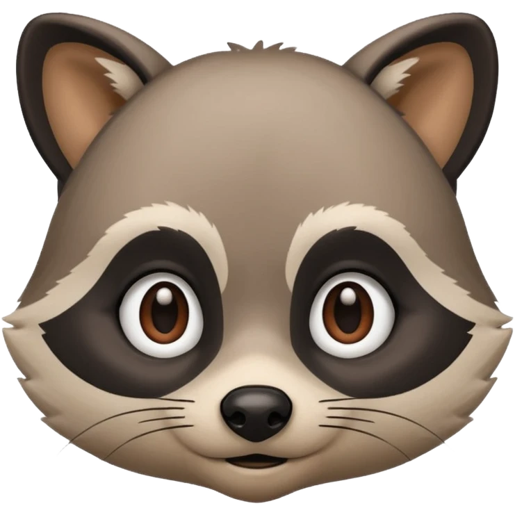 Boy that looks like raccoon emoji