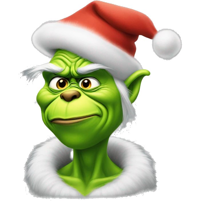 Bougie grinch emoji