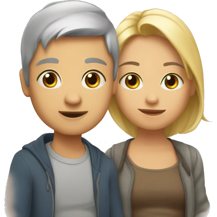 Мама с детьми emoji