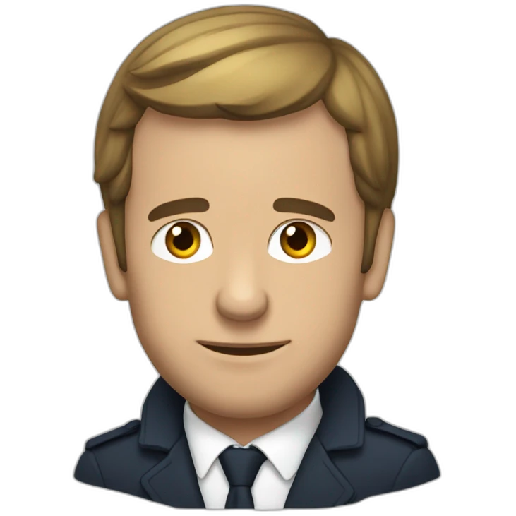 Macron qui dort emoji
