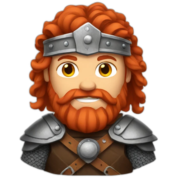 viking with red hair emoji