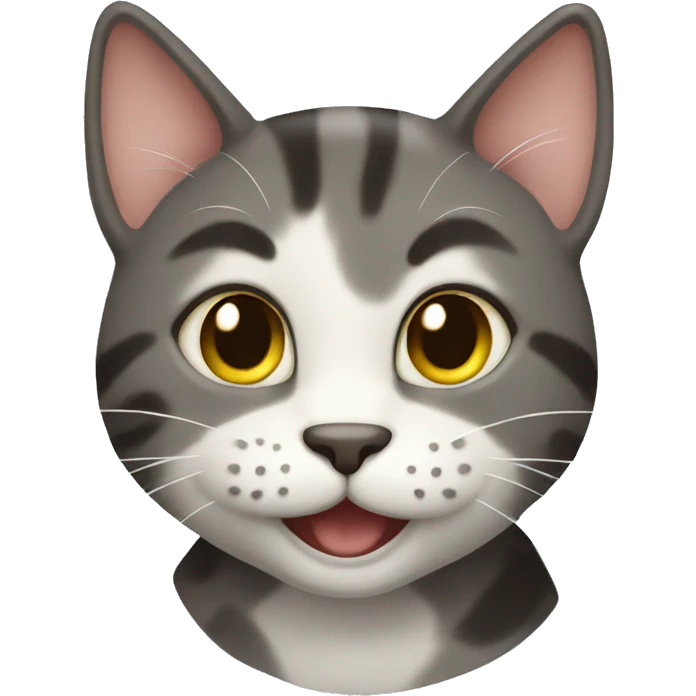 Smiling cat emoji
