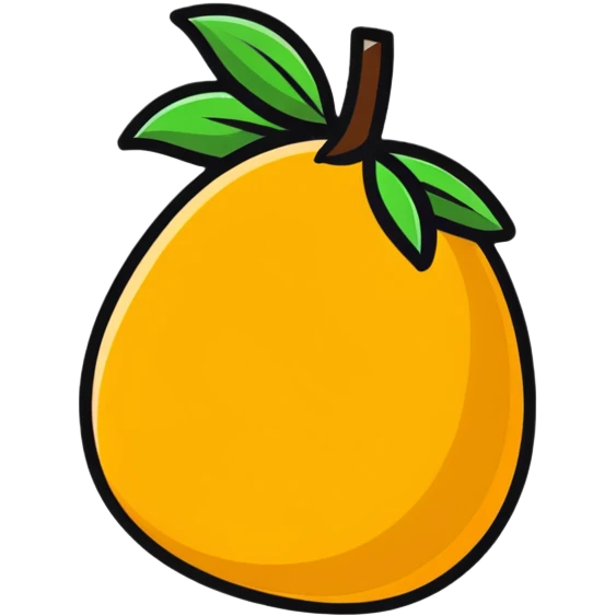 mango fruit emoji