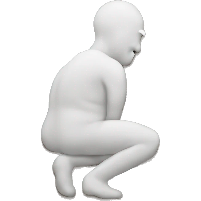 A man farting  emoji