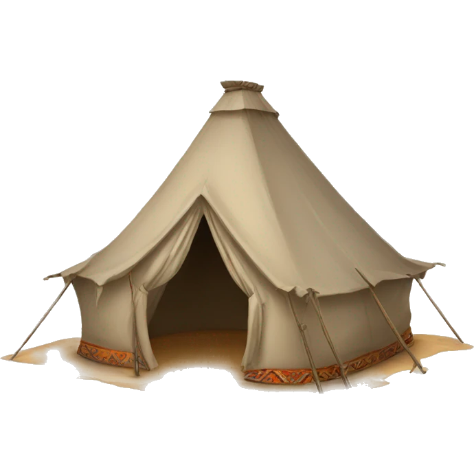 Bedouin tent emoji