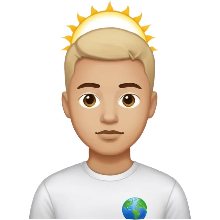 climate activist climate activist man shirt emoji