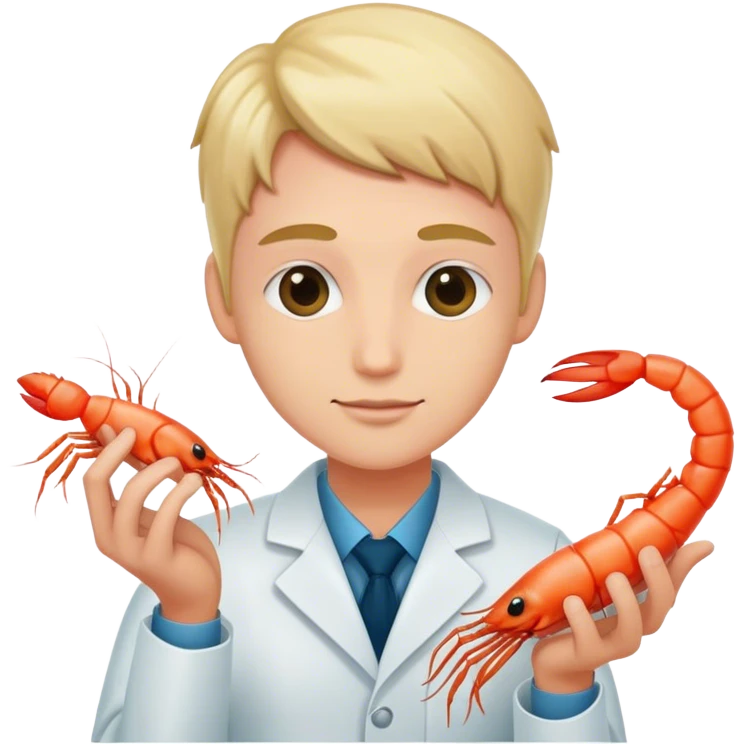 data science phd graduate with  a shrimp emoji