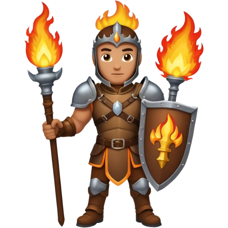 Castle Torch Guard emoji