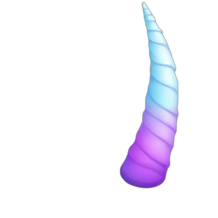 unicorn horn emoji