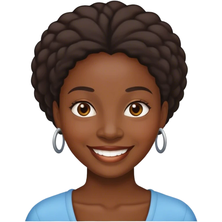 Christian black woman emoji