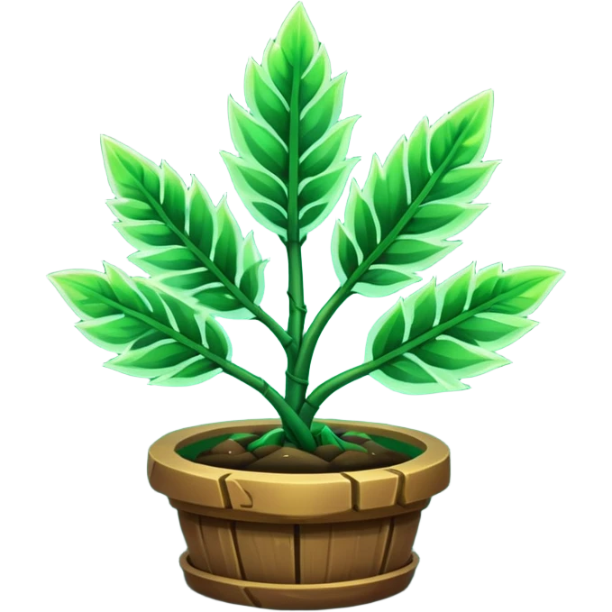 Magic giant plant emoji